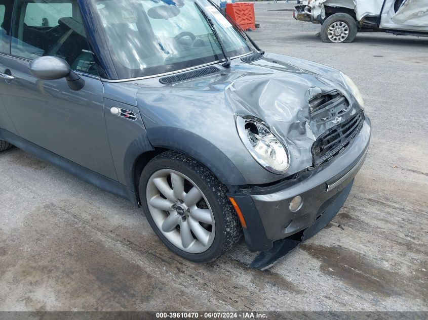 2006 Mini Cooper S VIN: WMWRE33556TJ37036 Lot: 39610470