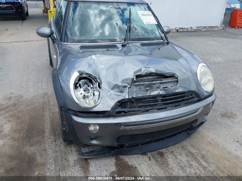 2006 Mini Cooper S VIN: WMWRE33556TJ37036 Lot: 39610470