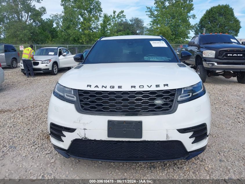 2018 Land Rover Range Rover Velar P250 Hse R-Dynamic VIN: SALYM2RX3JA750595 Lot: 39610478