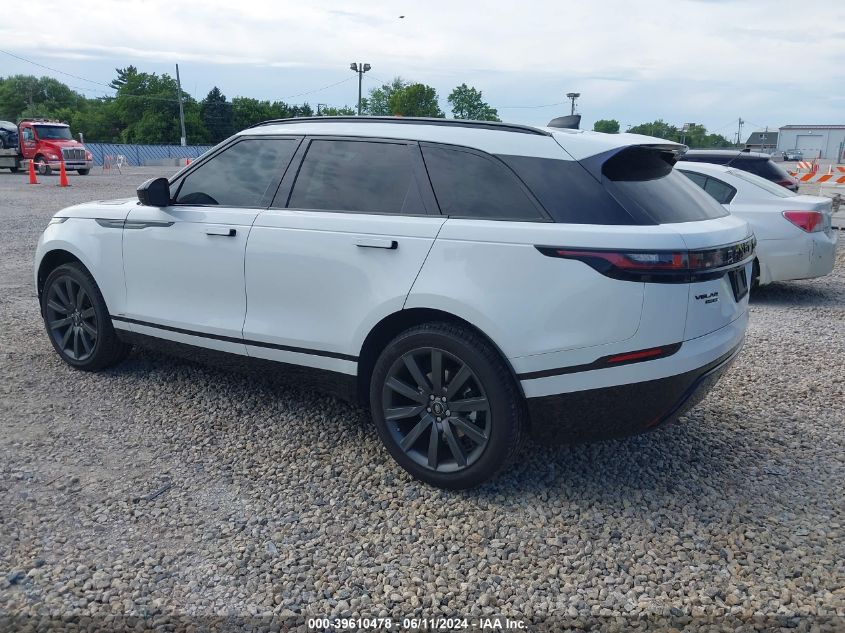 2018 Land Rover Range Rover Velar P250 Hse R-Dynamic VIN: SALYM2RX3JA750595 Lot: 39610478