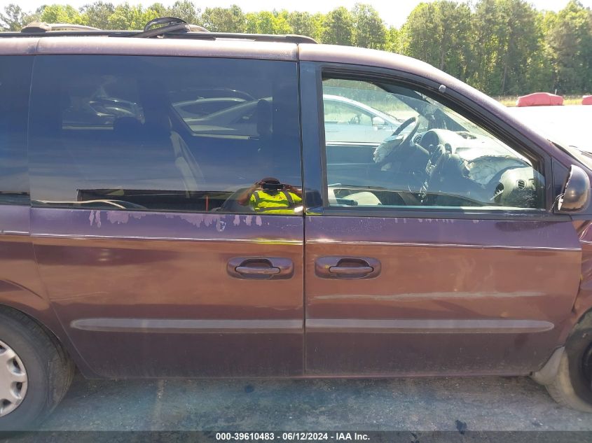 2004 Chrysler Town & Country VIN: 1C4GP45R44B539417 Lot: 39610483