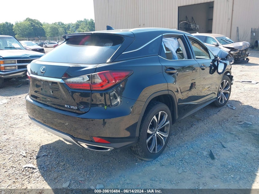 VIN JTJHZMDA3M2052801 2021 LEXUS RX 350