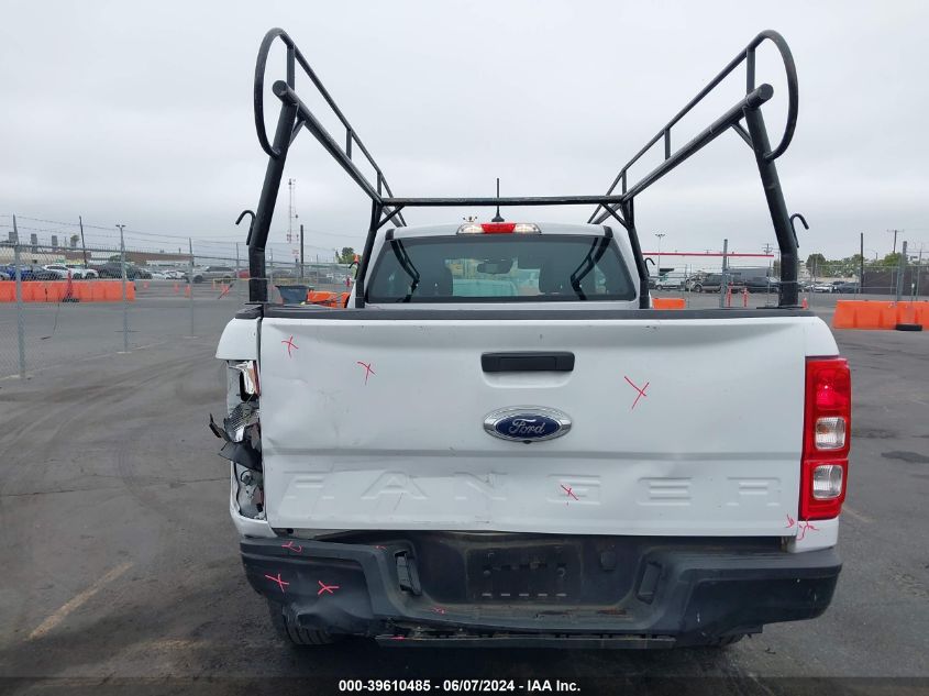 2022 Ford Ranger Xl VIN: 1FTER1EH8NLD34203 Lot: 39610485