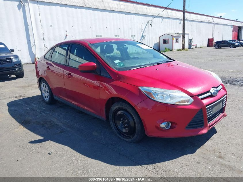 2012 Ford Focus Se VIN: 1FAHP3F26CL312714 Lot: 39610489