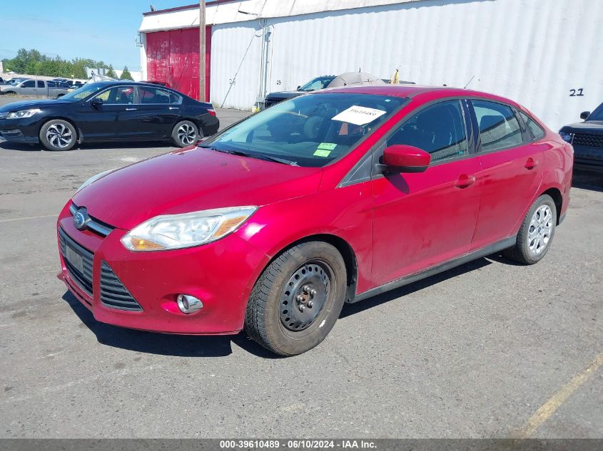 2012 Ford Focus Se VIN: 1FAHP3F26CL312714 Lot: 39610489