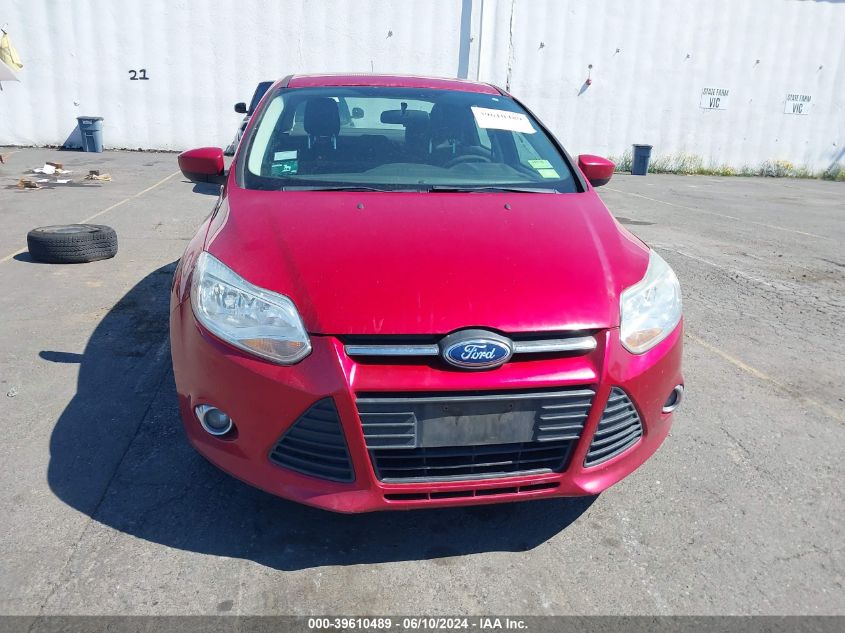 2012 Ford Focus Se VIN: 1FAHP3F26CL312714 Lot: 39610489