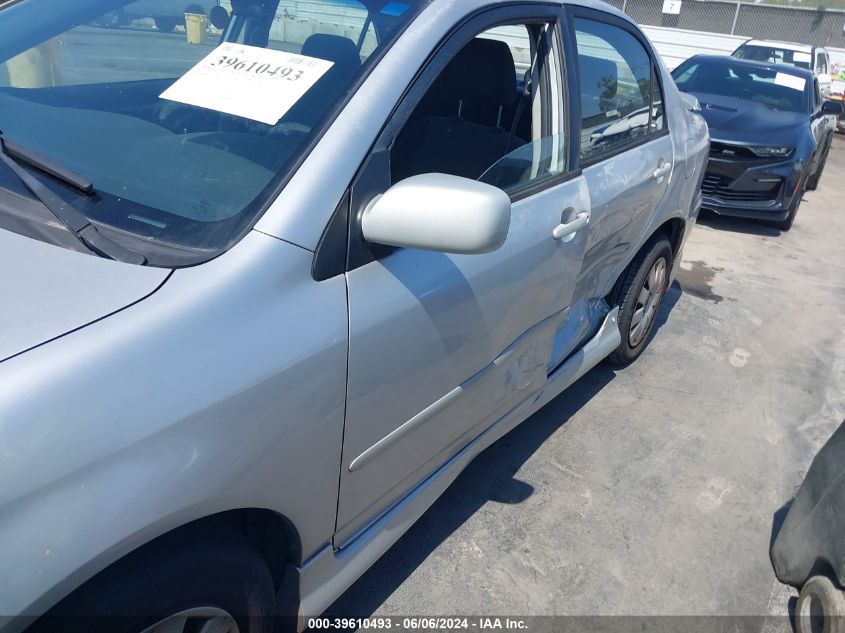 2003 Toyota Corolla S VIN: 1NXBR32E13Z011302 Lot: 39610493