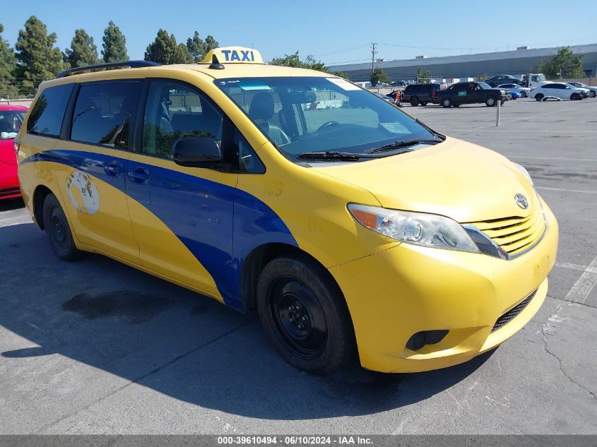 2015 Toyota Sienna Le 8 Passenger VIN: 5TDKK3DC5FS664986 Lot: 39610494