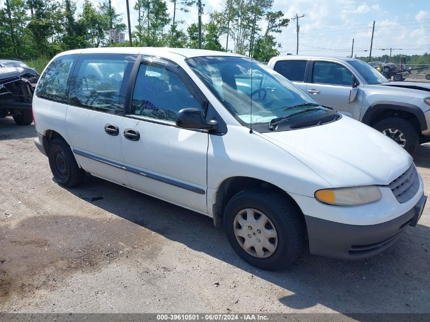 1999 Plymouth Voyager VIN: 2P4FP25B4XR405902 Lot: 39610501