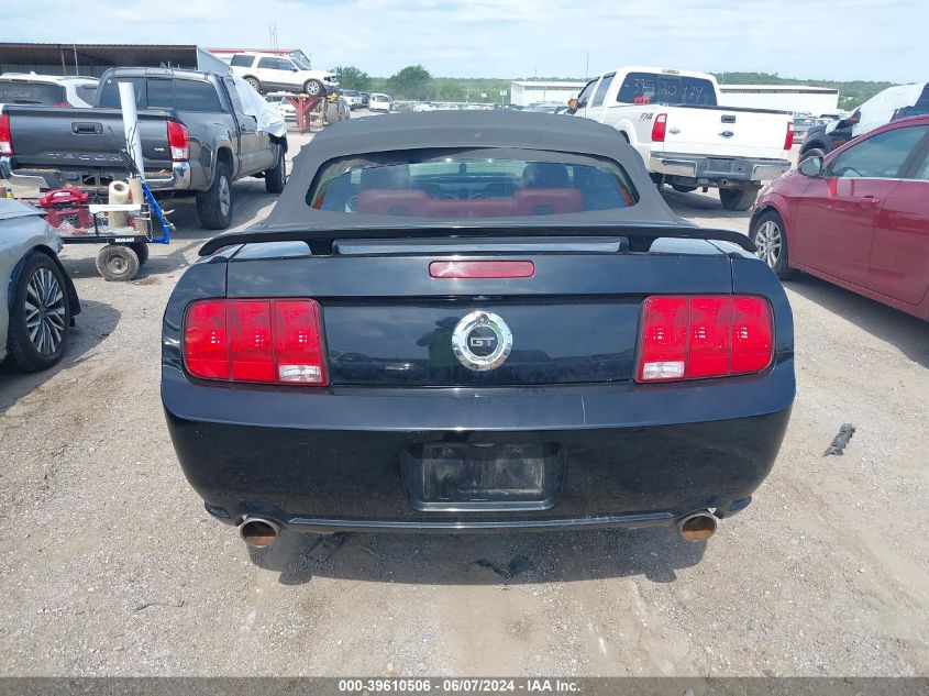 2006 Ford Mustang Gt VIN: 1ZVFT85H265231148 Lot: 39610506