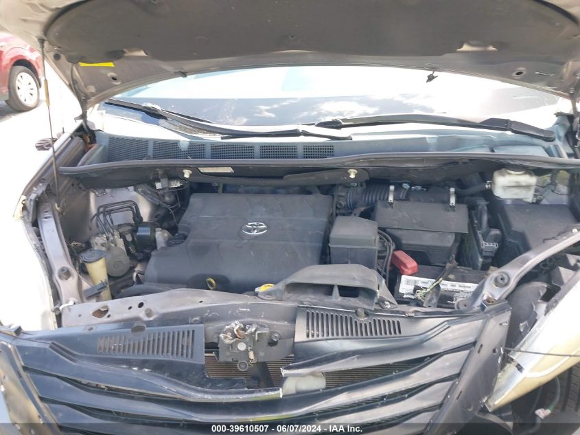 2014 Toyota Sienna Le V6 8 Passenger VIN: 5TDKK3DC6ES507689 Lot: 39610507