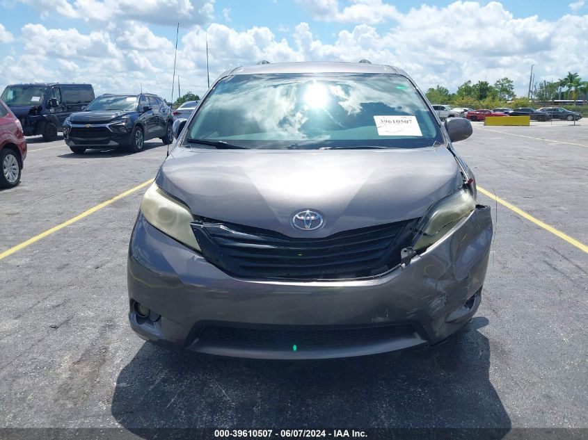 2014 Toyota Sienna Le V6 8 Passenger VIN: 5TDKK3DC6ES507689 Lot: 39610507