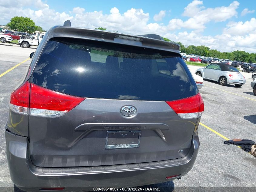 2014 Toyota Sienna Le V6 8 Passenger VIN: 5TDKK3DC6ES507689 Lot: 39610507