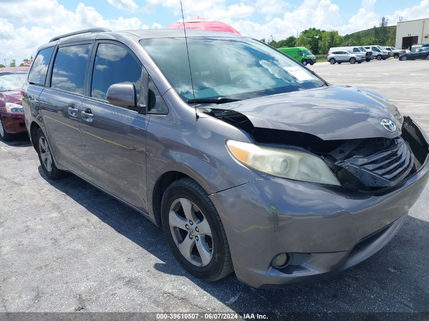 2014 Toyota Sienna Le V6 8 Passenger VIN: 5TDKK3DC6ES507689 Lot: 39610507