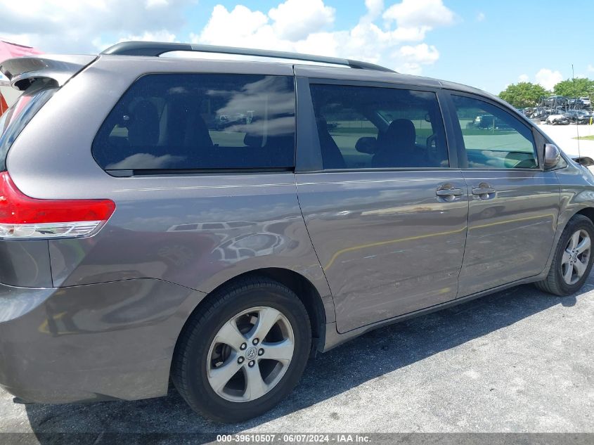 2014 Toyota Sienna Le V6 8 Passenger VIN: 5TDKK3DC6ES507689 Lot: 39610507