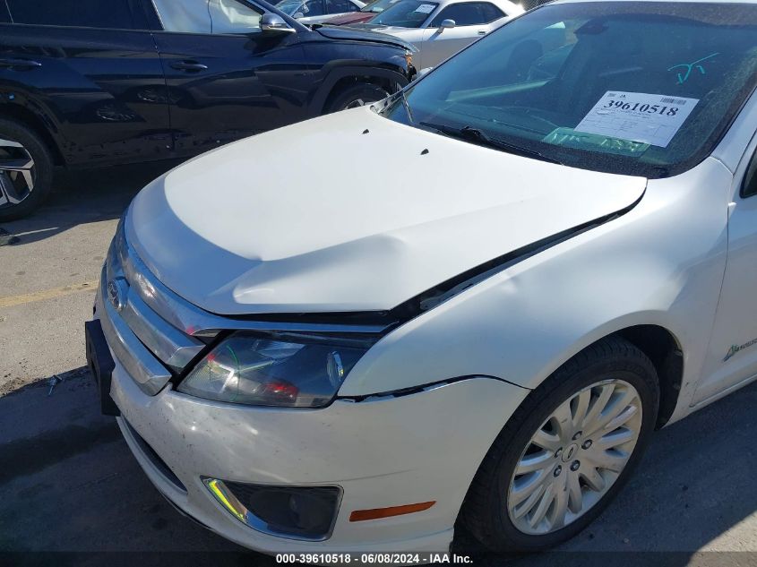 2012 Ford Fusion Hybrid VIN: 3FADP0L32CR199159 Lot: 39610518