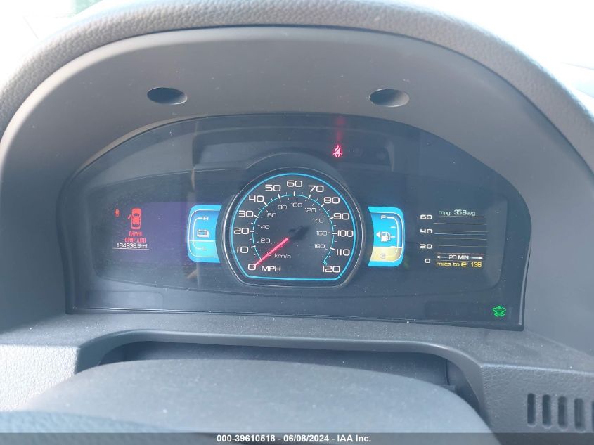 2012 Ford Fusion Hybrid VIN: 3FADP0L32CR199159 Lot: 39610518