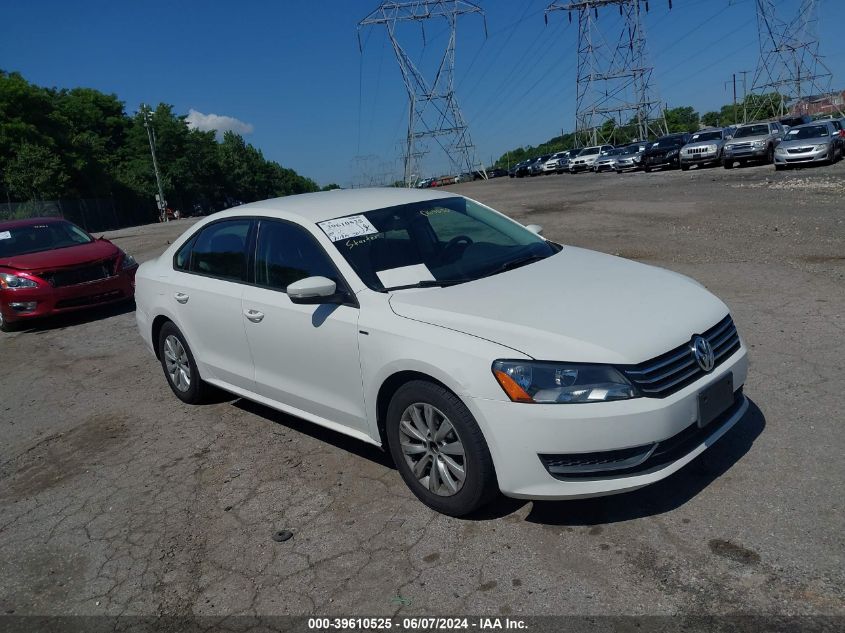 2015 Volkswagen Passat 1.8T Wolfsburg Edition VIN: 1VWAT7A32FC069550 Lot: 39610525