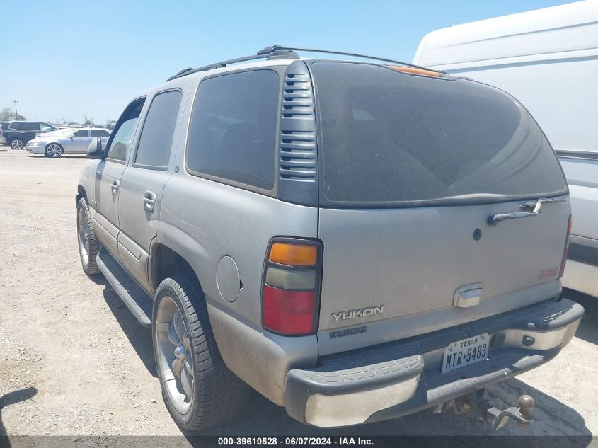 2004 GMC Yukon Slt VIN: 1GKEC13ZX4J174417 Lot: 39610528