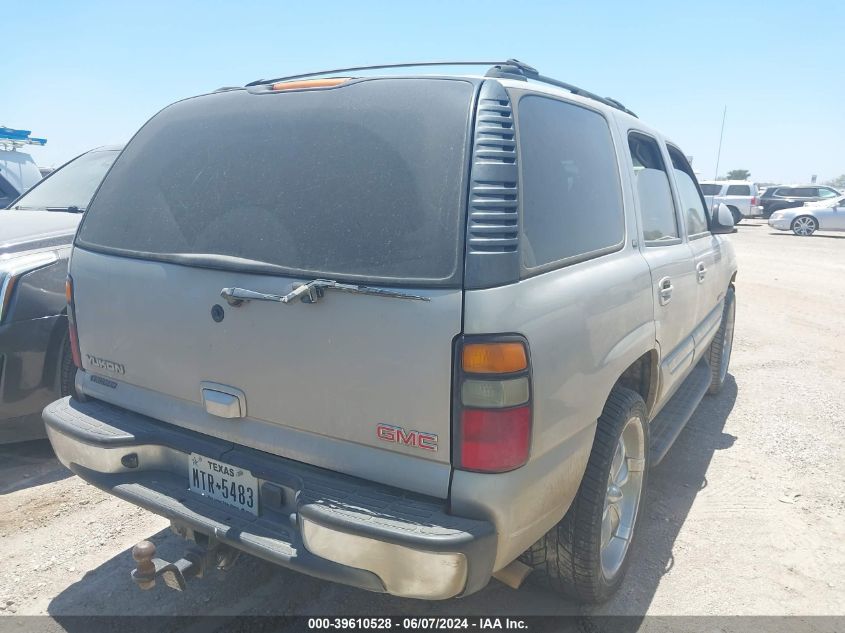 2004 GMC Yukon Slt VIN: 1GKEC13ZX4J174417 Lot: 39610528