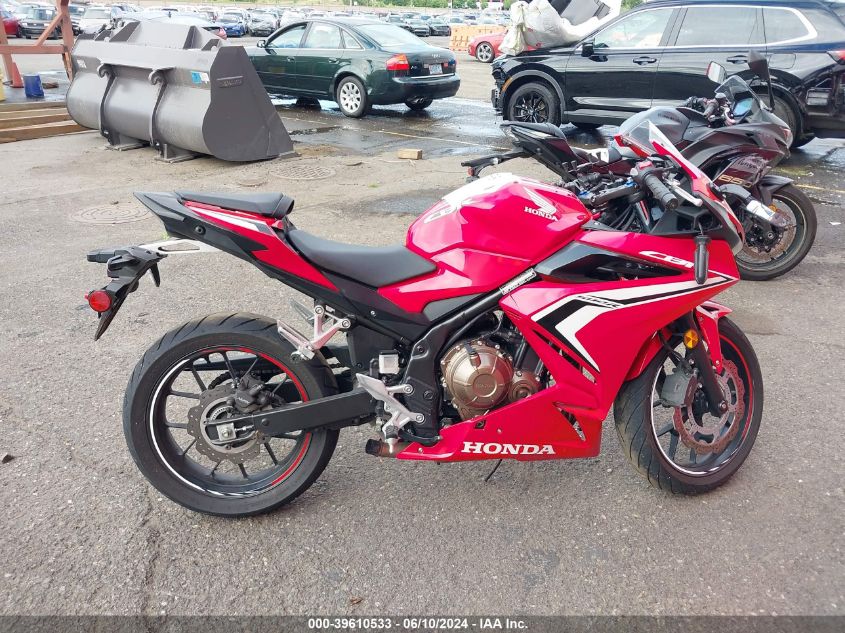 2020 Honda Cbr500 Ra VIN: MLHPC6255L5100195 Lot: 39610533