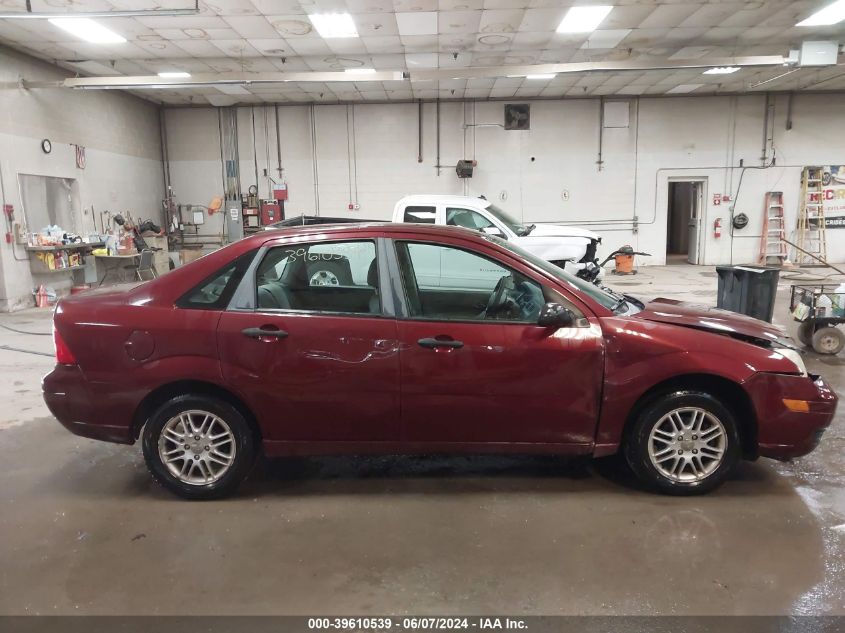 2007 Ford Focus S/Se/Ses VIN: 1FAHP34N97W259945 Lot: 39610539