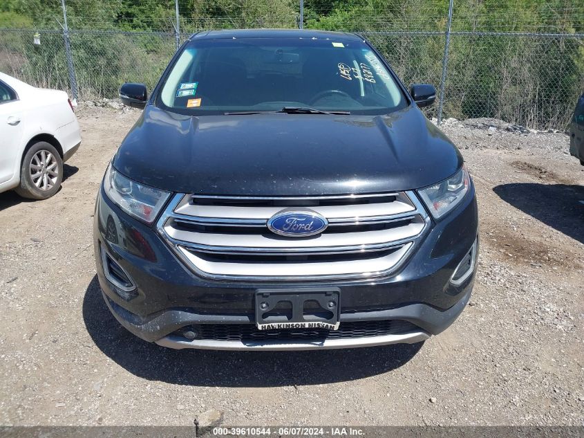 2018 Ford Edge Sel VIN: 2FMPK4J92JBB82177 Lot: 39610544