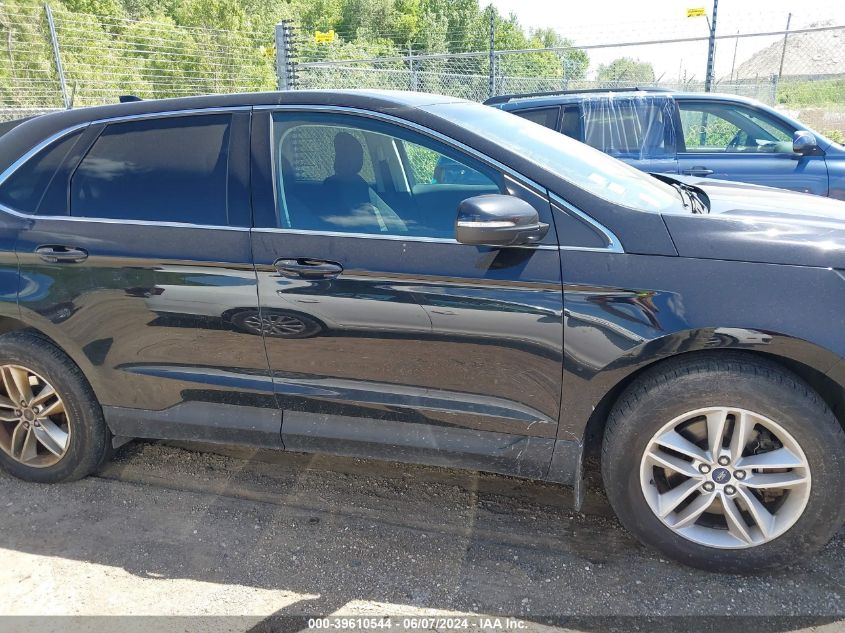 2018 Ford Edge Sel VIN: 2FMPK4J92JBB82177 Lot: 39610544