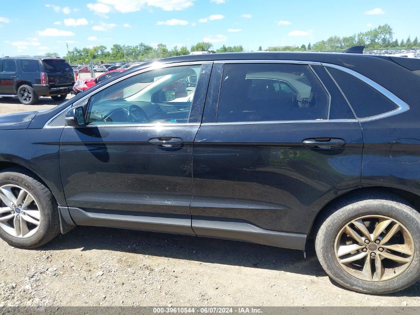 2018 Ford Edge Sel VIN: 2FMPK4J92JBB82177 Lot: 39610544