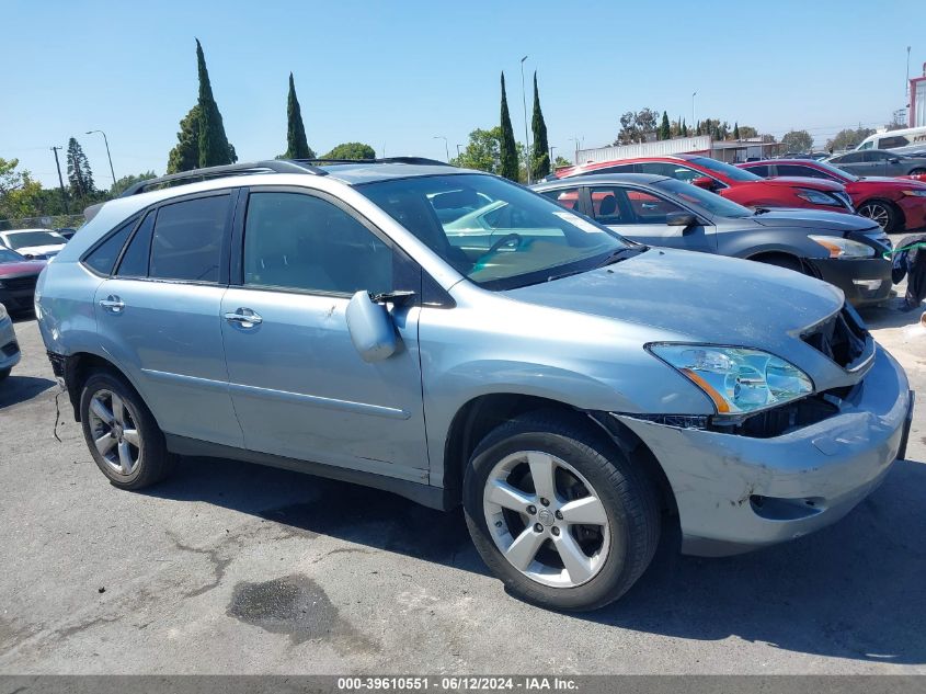 2008 Lexus Rx 350 VIN: JTJGK31U280013918 Lot: 39610551