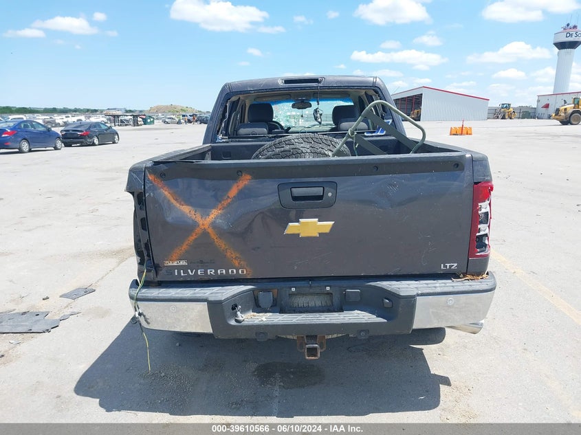 2010 Chevrolet Silverado 1500 Ltz VIN: 3GCRKTE38AG296047 Lot: 39610566