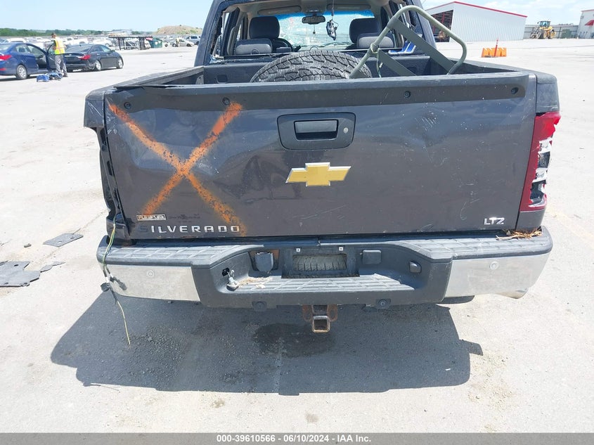 2010 Chevrolet Silverado 1500 Ltz VIN: 3GCRKTE38AG296047 Lot: 39610566