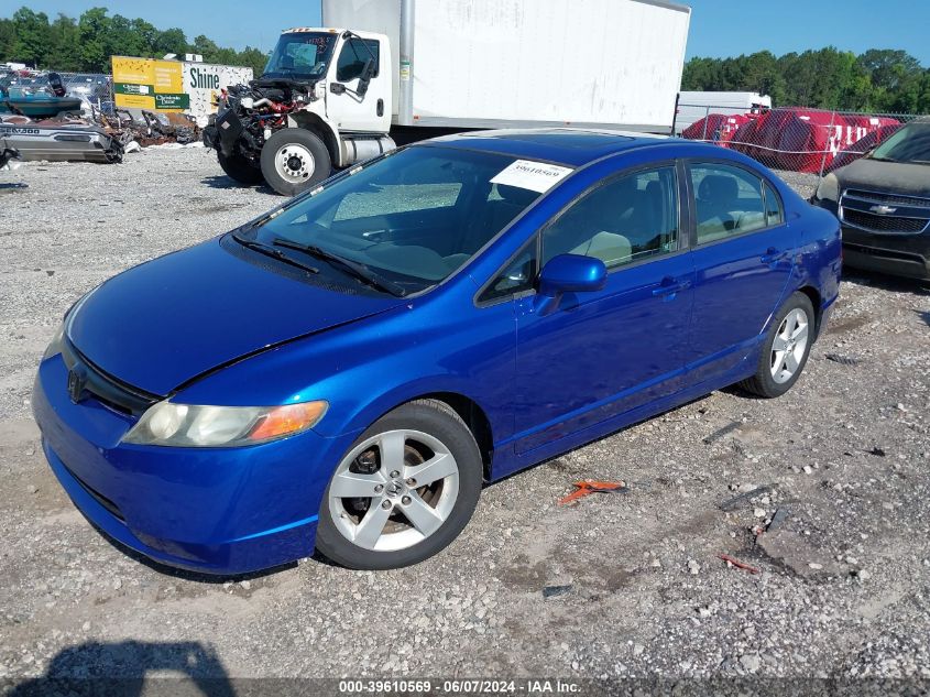 2008 Honda Civic Ex VIN: 2HGFA16888H509269 Lot: 39610569