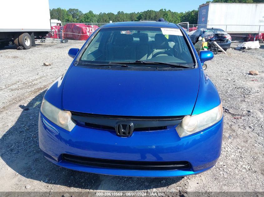 2008 Honda Civic Ex VIN: 2HGFA16888H509269 Lot: 39610569