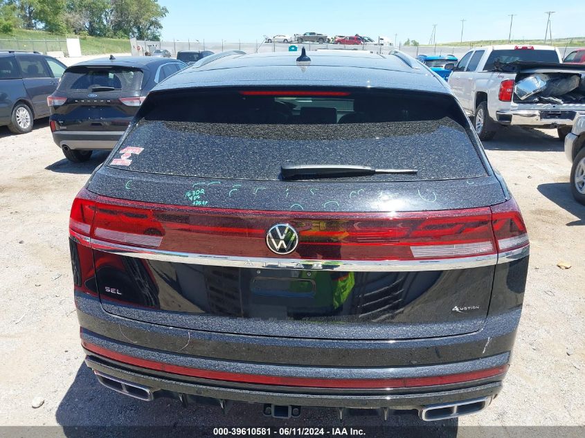 2024 Volkswagen Atlas Cross Sport 2.0T Sel R-Line VIN: 1V2AE2CA2RC202600 Lot: 39610581