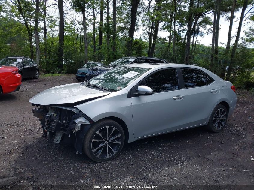 2017 Toyota Corolla Se VIN: 2T1BURHE9HC954586 Lot: 39610584