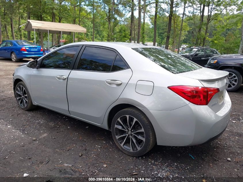 2017 Toyota Corolla Se VIN: 2T1BURHE9HC954586 Lot: 39610584