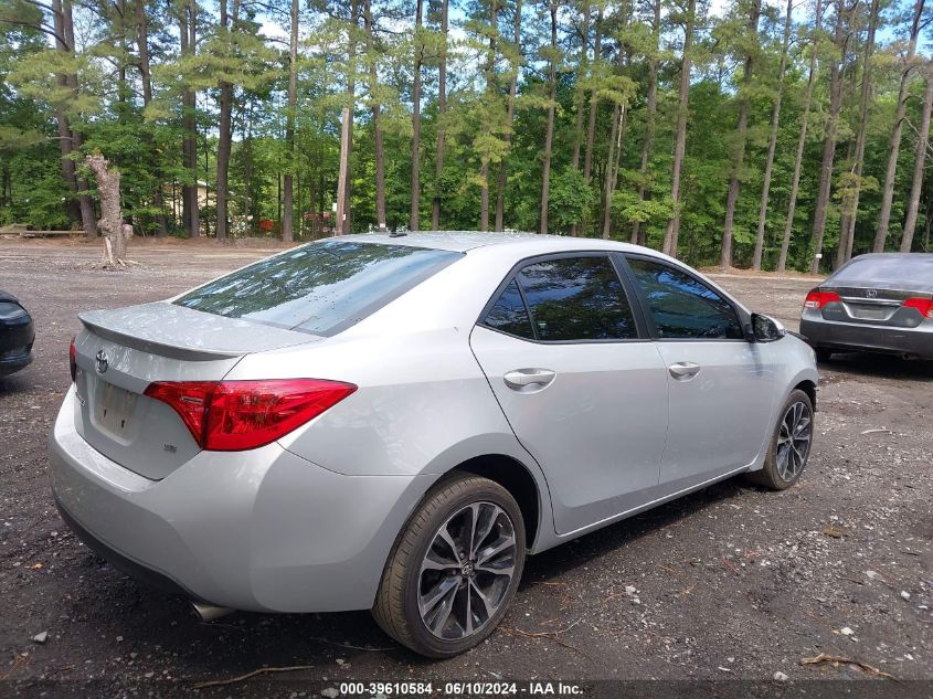 2017 Toyota Corolla Se VIN: 2T1BURHE9HC954586 Lot: 39610584