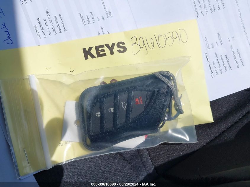 2021 Lexus Es 350 VIN: 58ADZ1B13MU106545 Lot: 39610590