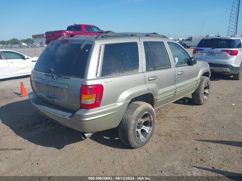 2001 Jeep Grand Cherokee Limited VIN: 1J4GW58N51C500188 Lot: 39610603