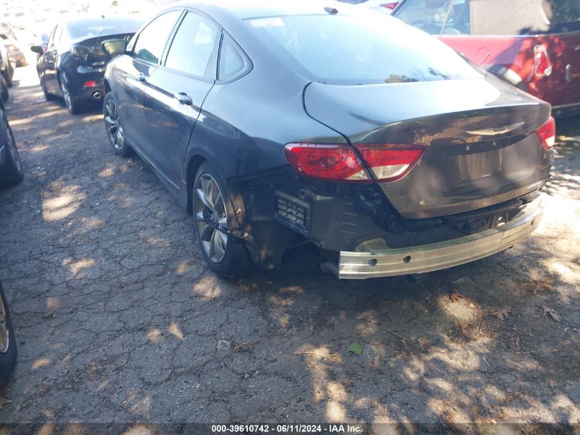 2015 Chrysler 200 S VIN: 1C3CCCBB6FN760390 Lot: 39610742