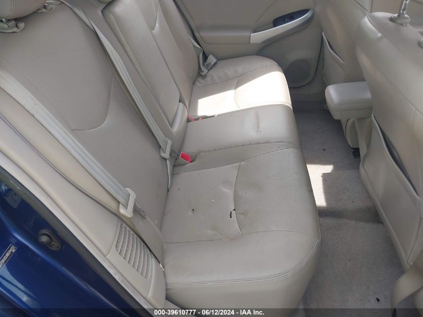 2011 Toyota Prius Five VIN: JTDKN3DU8B0296932 Lot: 39610777