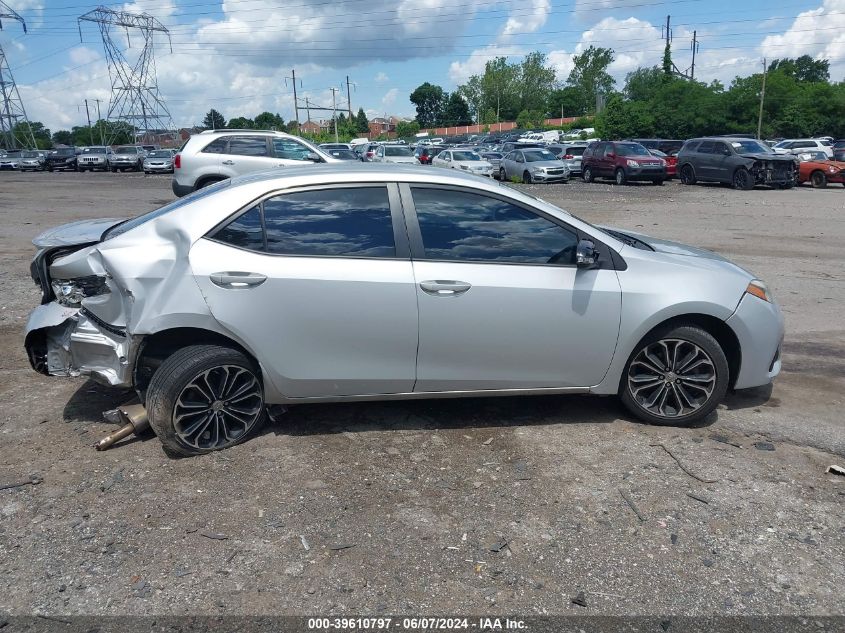 2015 Toyota Corolla S Plus VIN: 2T1BURHE2FC362315 Lot: 39610797