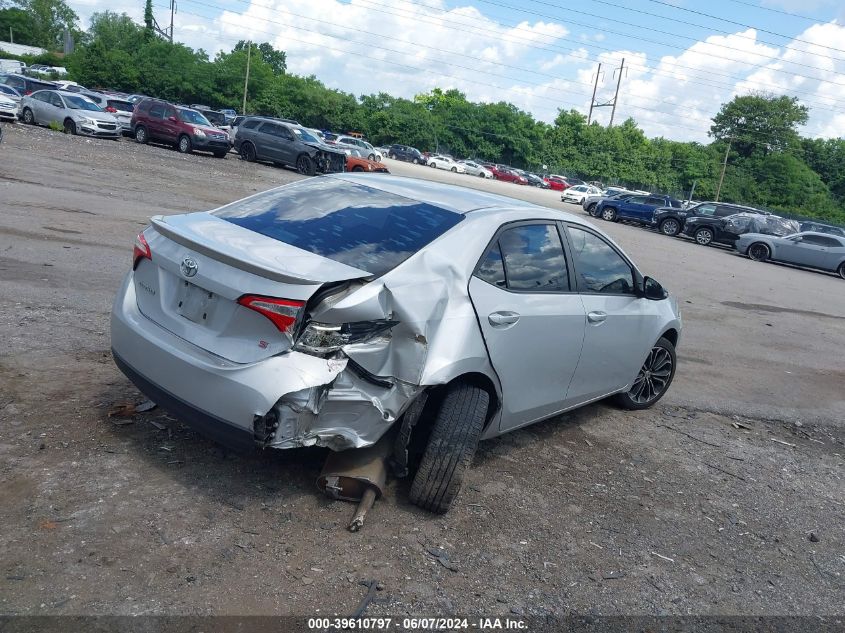 2015 Toyota Corolla S Plus VIN: 2T1BURHE2FC362315 Lot: 39610797