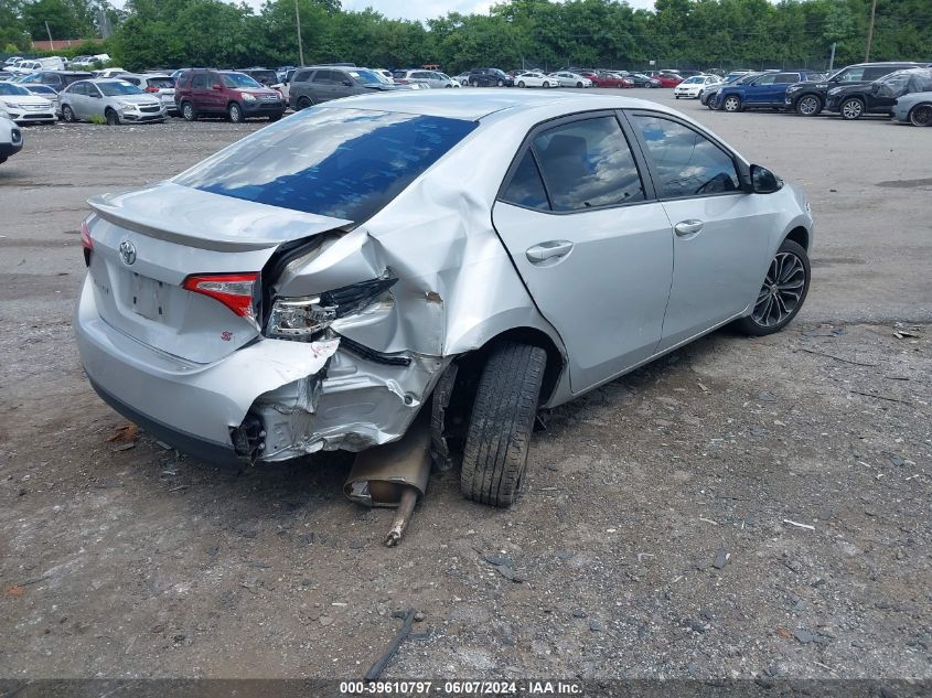 2015 Toyota Corolla S Plus VIN: 2T1BURHE2FC362315 Lot: 39610797