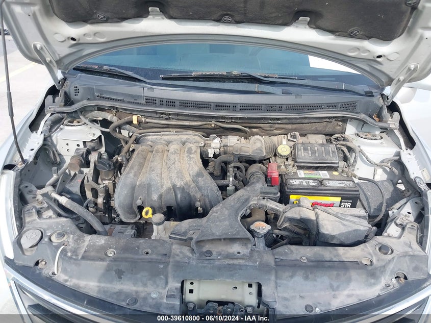 2012 Nissan Versa 1.8 S VIN: 3N1BC1CP9CK804571 Lot: 39610800