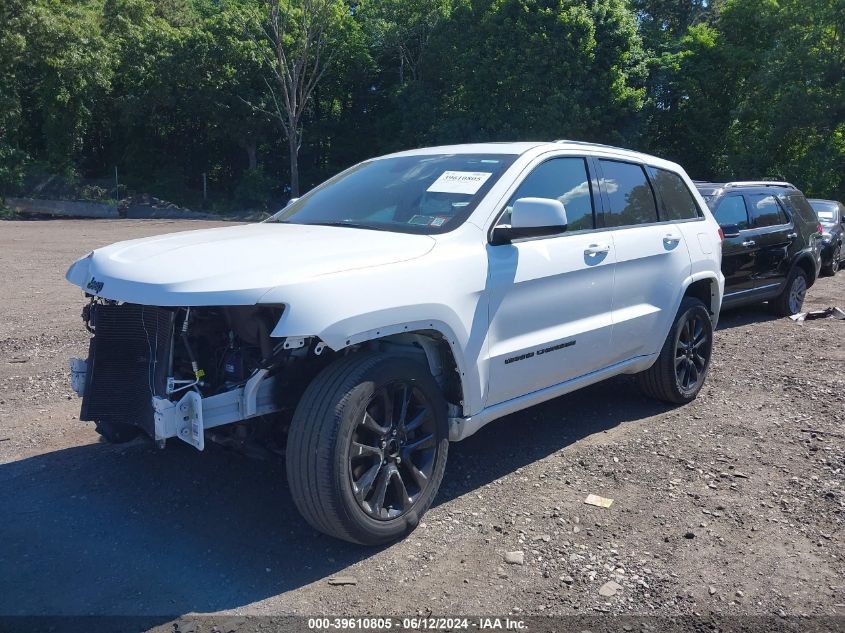 2021 Jeep Grand Cherokee Laredo X 4X4 VIN: 1C4RJFAGXMC542195 Lot: 39610805