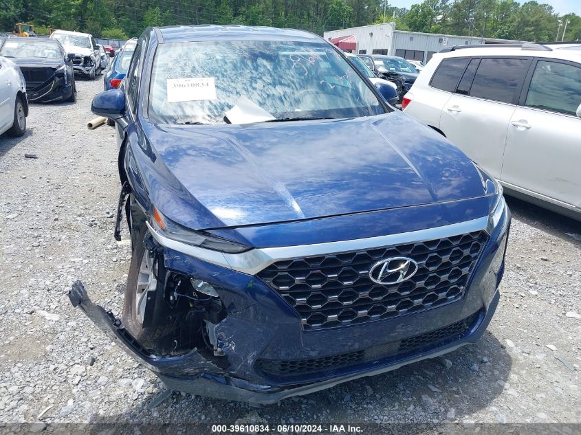2020 Hyundai Santa Fe Se VIN: 5NMS23AD6LH286155 Lot: 39610834