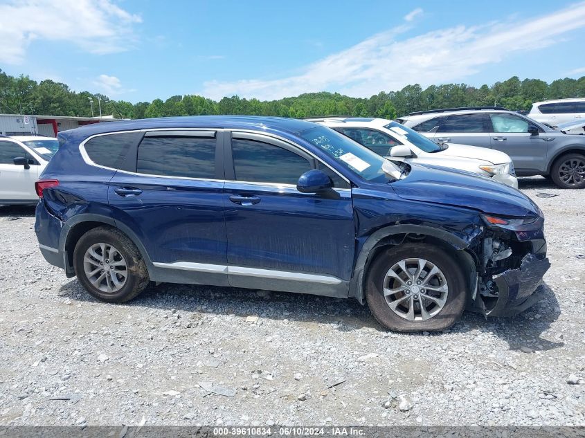 2020 Hyundai Santa Fe Se VIN: 5NMS23AD6LH286155 Lot: 39610834