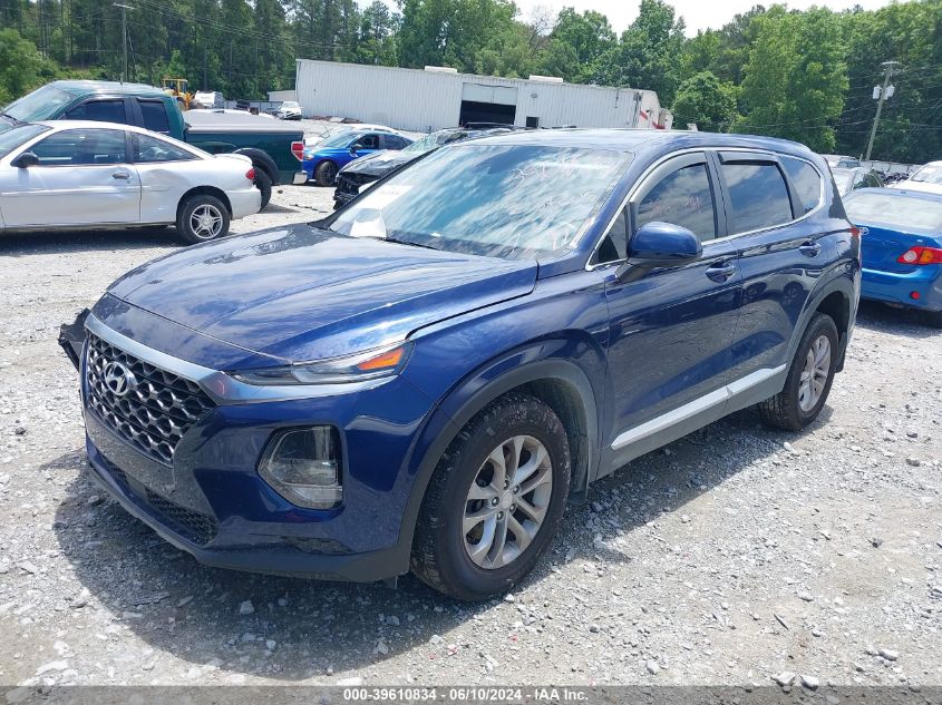 2020 Hyundai Santa Fe Se VIN: 5NMS23AD6LH286155 Lot: 39610834